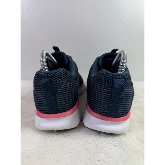 Skechers Summits Women's Dual-Lite Memory Foam Sneakers – Navy Blue, Size 8.5 - Picture 4 of 12